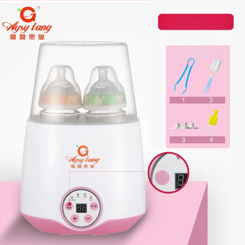 Divu funkciju piena sildītājs un pudelīšu sterilizators AY-N18, 170W, 220V AC, PP