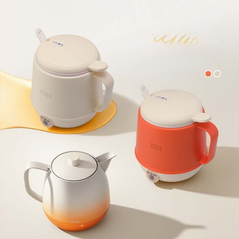 Elektrinė gėrimų šildymo taurė – daugiadalykinis arbatinukas su pieno šildymo funkcija, apsauga nuo perkaitimo ir sausos degimo prevencija, 300W