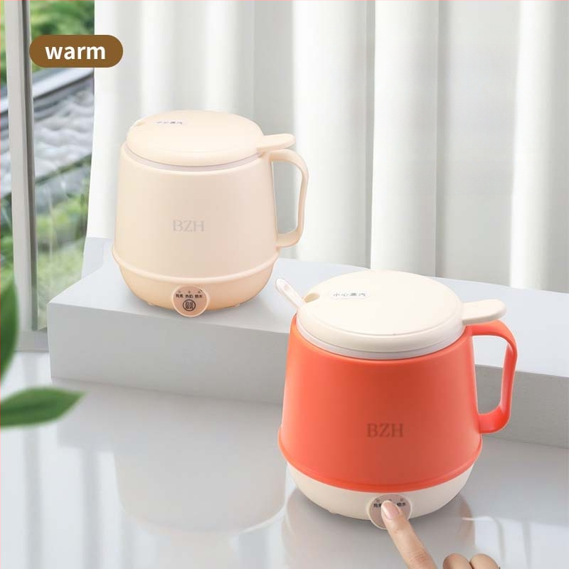 Elektrinė gėrimų šildymo taurė – daugiadalykinis arbatinukas su pieno šildymo funkcija, apsauga nuo perkaitimo ir sausos degimo prevencija, 300W