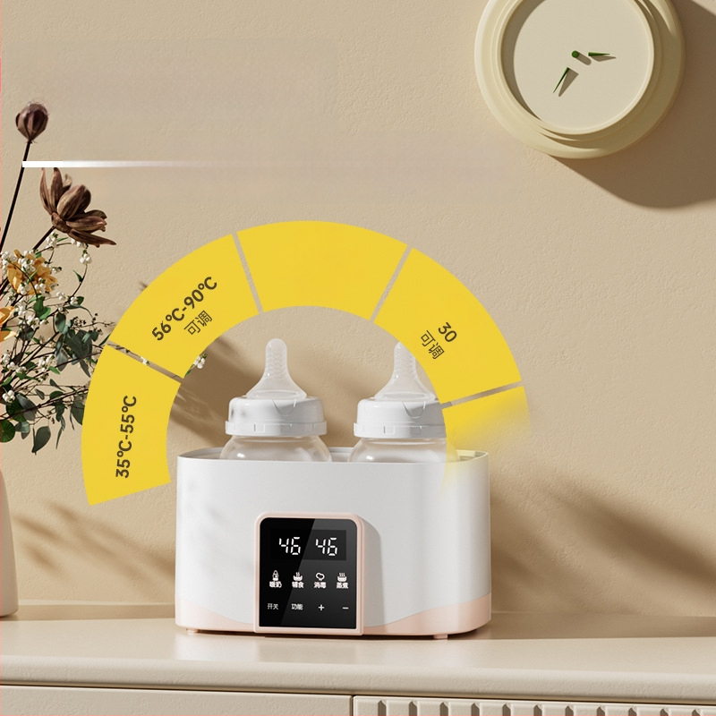 Missbaby Gudrs 2-in-1 piena sildītājs, automātiska apkure un temperatūras uzturēšana, Mz-905, 200W, 220V, PP