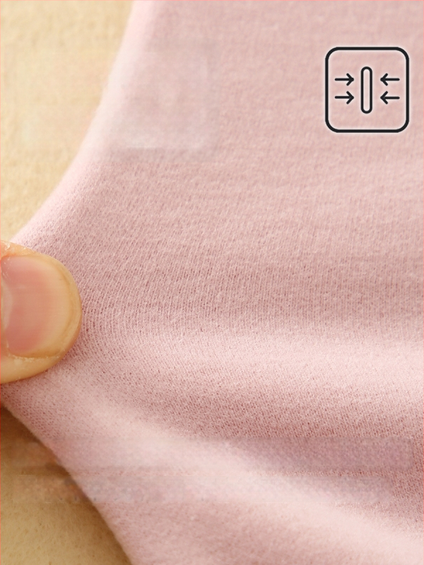 Mergaitėms žieminis marškinėliai su apvaliu kaklu, Lyocell 50,6%, 330 g/m² pluošto, švelnus apdorojimas, tinkamas vaikams virš 140 cm