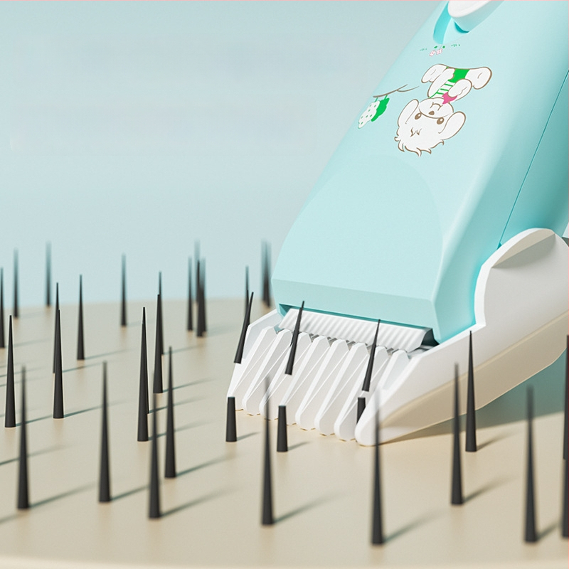 Kūdikių plaukų kirpimo elektrinis skustuvas, tylus veikimas, 50W, įkrovimas, keraminė pjovimo galvutė