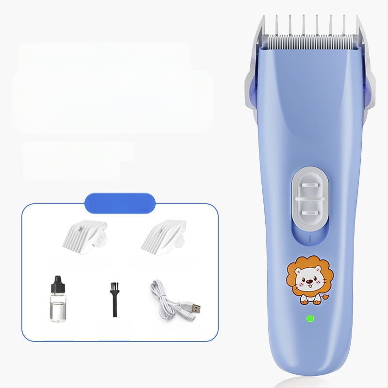 Kūdikių plaukų kirpimo elektrinis skustuvas, tylus veikimas, 50W, įkrovimas, keraminė pjovimo galvutė