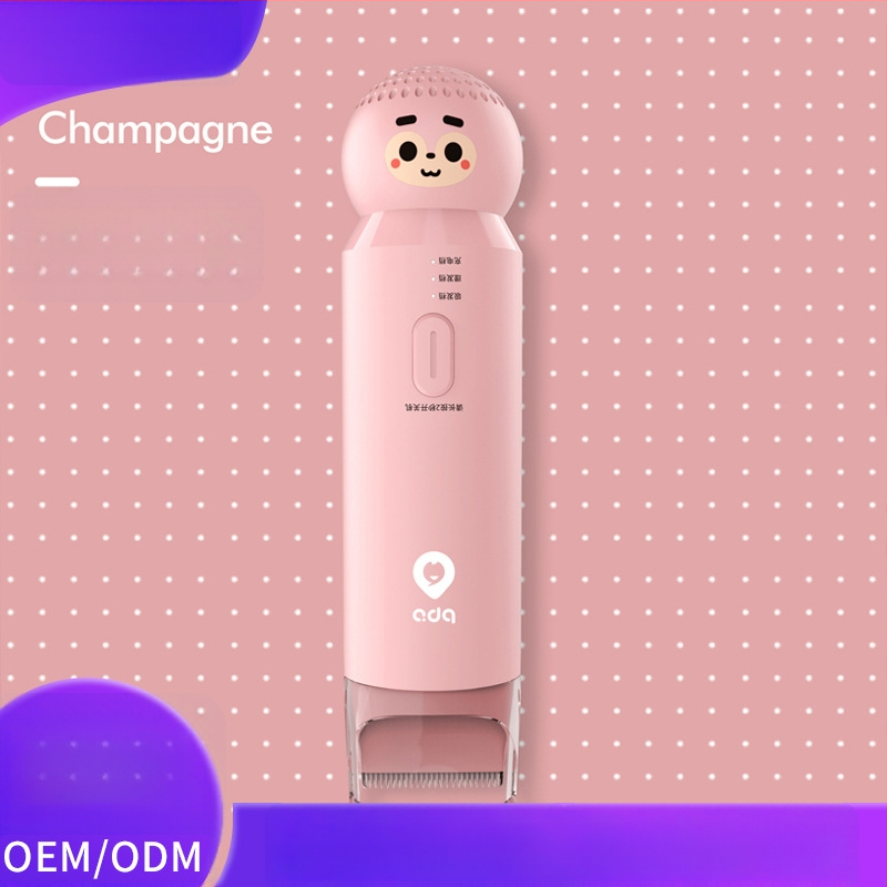 Vaikiškas vandeniui atsparus elektrinis plaukų kirpimo prietaisas, įkraunamas, namų naudojimui