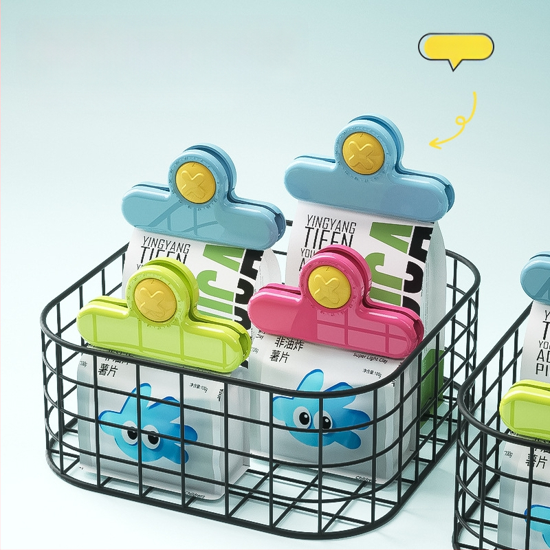 Toidukvaliteediline plastikust sulgklips kottide jaoks, niiskuskindel ja värskuse hoidja, koduköögile (JSQFKJ)