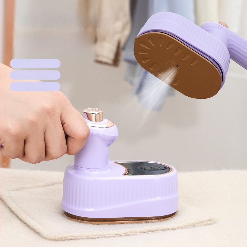 Dviejų viename drabužių garinimo įrenginys – drėgnam ir sausam gludinimui, sulankstomas nešiojamas rankinis dizainas, 40W, 110–240V, talpa <0,8 L, temperatūros reguliavimas antrą lygį