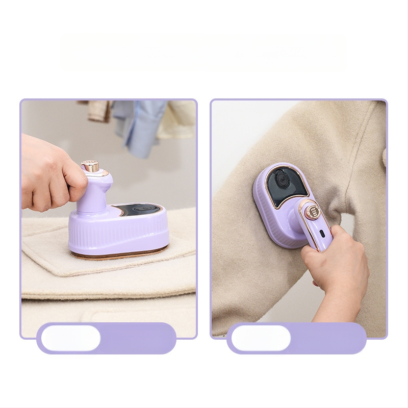 Dviejų viename drabužių garinimo įrenginys – drėgnam ir sausam gludinimui, sulankstomas nešiojamas rankinis dizainas, 40W, 110–240V, talpa <0,8 L, temperatūros reguliavimas antrą lygį