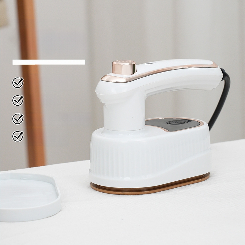 Dviejų viename drabužių garinimo įrenginys – drėgnam ir sausam gludinimui, sulankstomas nešiojamas rankinis dizainas, 40W, 110–240V, talpa <0,8 L, temperatūros reguliavimas antrą lygį