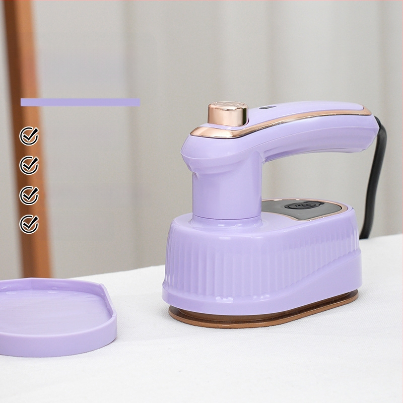 Dviejų viename drabužių garinimo įrenginys – drėgnam ir sausam gludinimui, sulankstomas nešiojamas rankinis dizainas, 40W, 110–240V, talpa <0,8 L, temperatūros reguliavimas antrą lygį