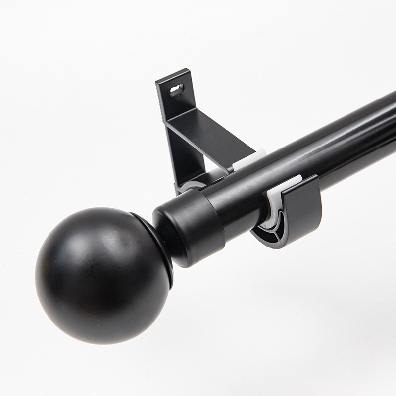 Kardinavardade komplekt Rooma vardaga, ühekordne ja kahekordne vars, alumiiniumist kinnitusvahendid, kaasaegne minimalistlik stiil, kohandatav