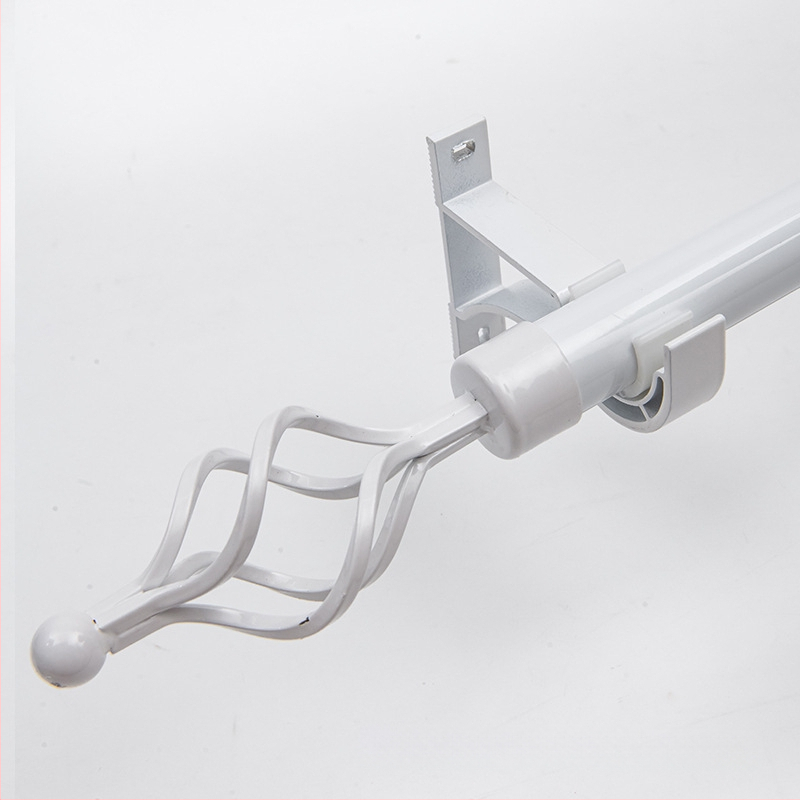 Kardinavardade komplekt Rooma vardaga, ühekordne ja kahekordne vars, alumiiniumist kinnitusvahendid, kaasaegne minimalistlik stiil, kohandatav