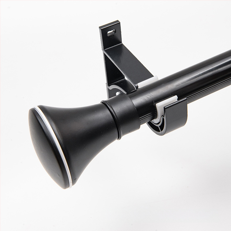 Kardinavardade komplekt Rooma vardaga, ühekordne ja kahekordne vars, alumiiniumist kinnitusvahendid, kaasaegne minimalistlik stiil, kohandatav