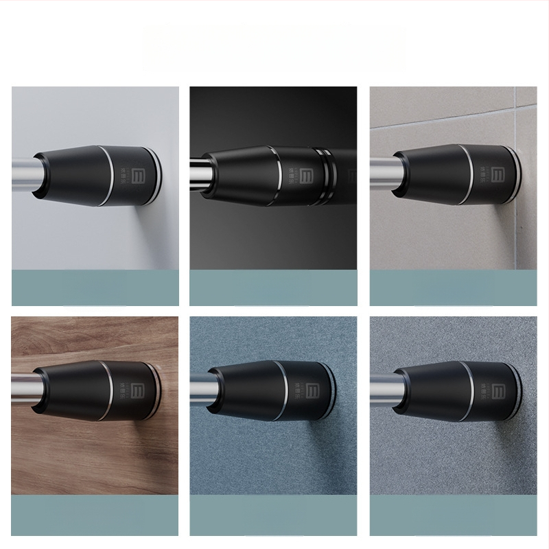 Epai nerūdijančio plieno teleskopinė lazda skalbiniams džiovinti balkone — modernus minimalizmas, pristatytas 2020 m.