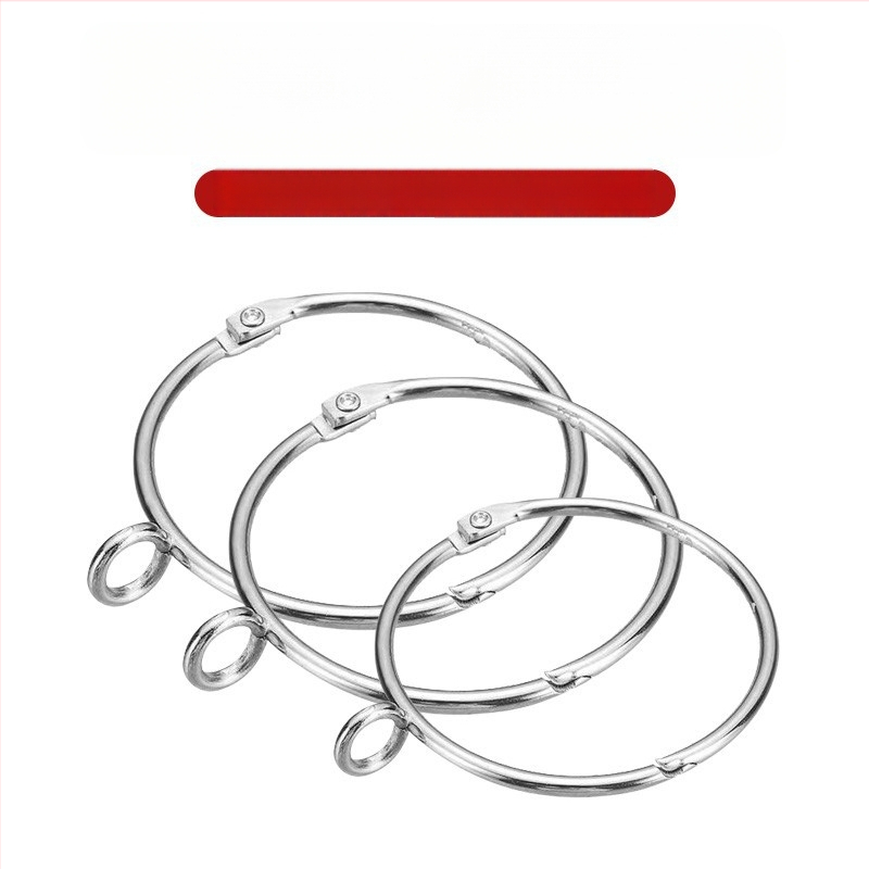 Metalo užuolaidų žiedas – apvalus kilpos žiedas rominei strypo laikikliui, šiuolaikiškas minimalistinis stilius, pritaikomas.