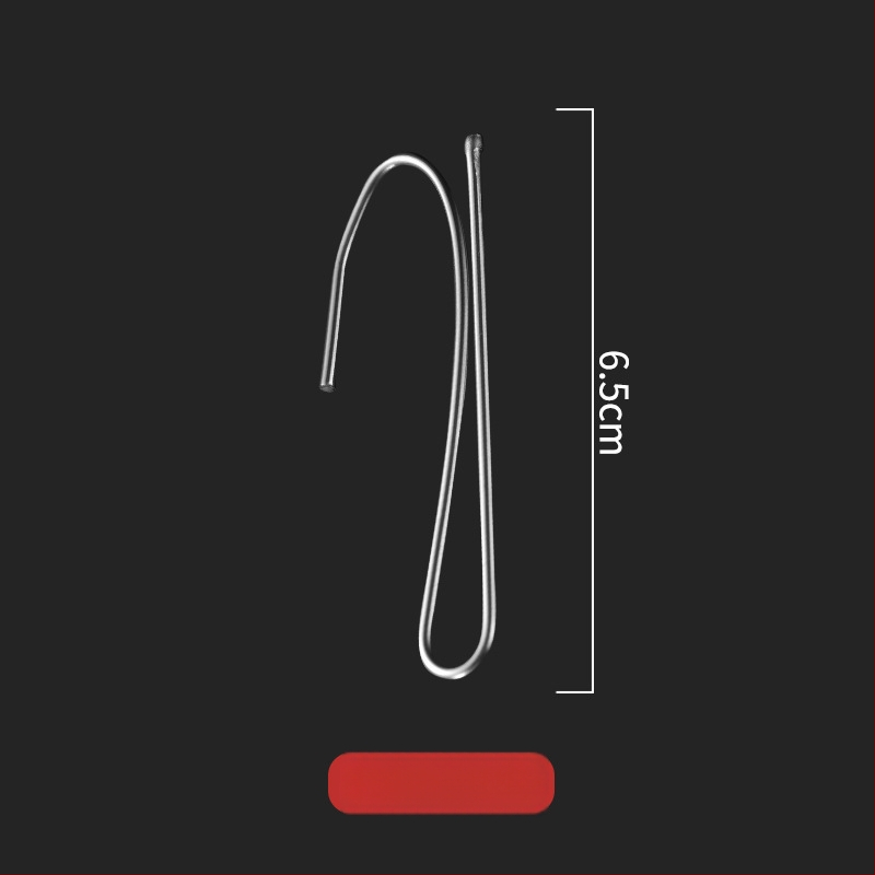 Užuolaidų kabliukas S formos – geležies, šiuolaikinis minimalistinis stilius