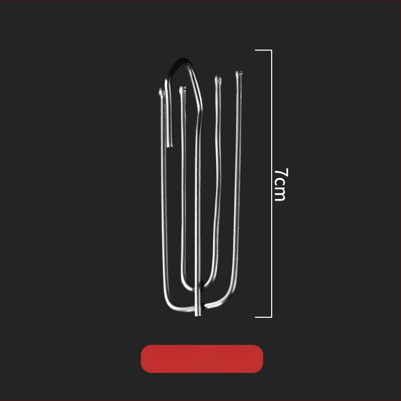 Užuolaidų kabliukas S formos – geležies, šiuolaikinis minimalistinis stilius
