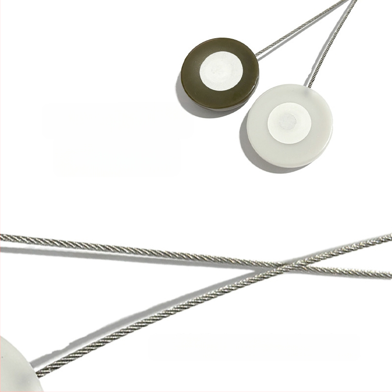 Lucky užuolaidų sagtis - akrilinė medžiaga, pritaikoma, privataus prekės ženklo galimybė, paprastas ir šiuolaikiškas dizainas