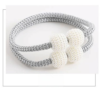 Top of the Sea Magnetinė sagtelė dušo užuolaidoms – vandeniui atspari, poliesterio siūlai + magnetas, paprastas stilius