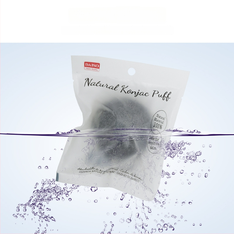 Daiso konjaka sejas attīrīšanas sūklis – dabīgs konjaks, eksfoliējošs efekts