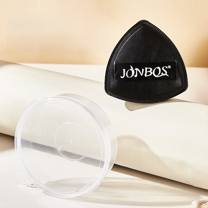 Pūdelės pudrai su oro pagalve - sausa ir šlapi dviguba naudojimas, hidrofilinė be latekso, lašinio formos