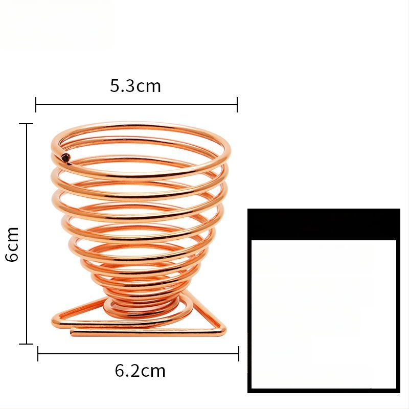 Pudrų pūtimo laikiklis ir makiažo šepetėlių laikiklis – Anglies plienas, 0.062 kg, Maybewei, Metalo vielos konstrukcija