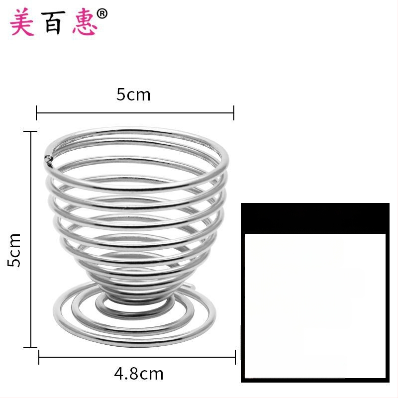 Pudrų pūtimo laikiklis ir makiažo šepetėlių laikiklis – Anglies plienas, 0.062 kg, Maybewei, Metalo vielos konstrukcija