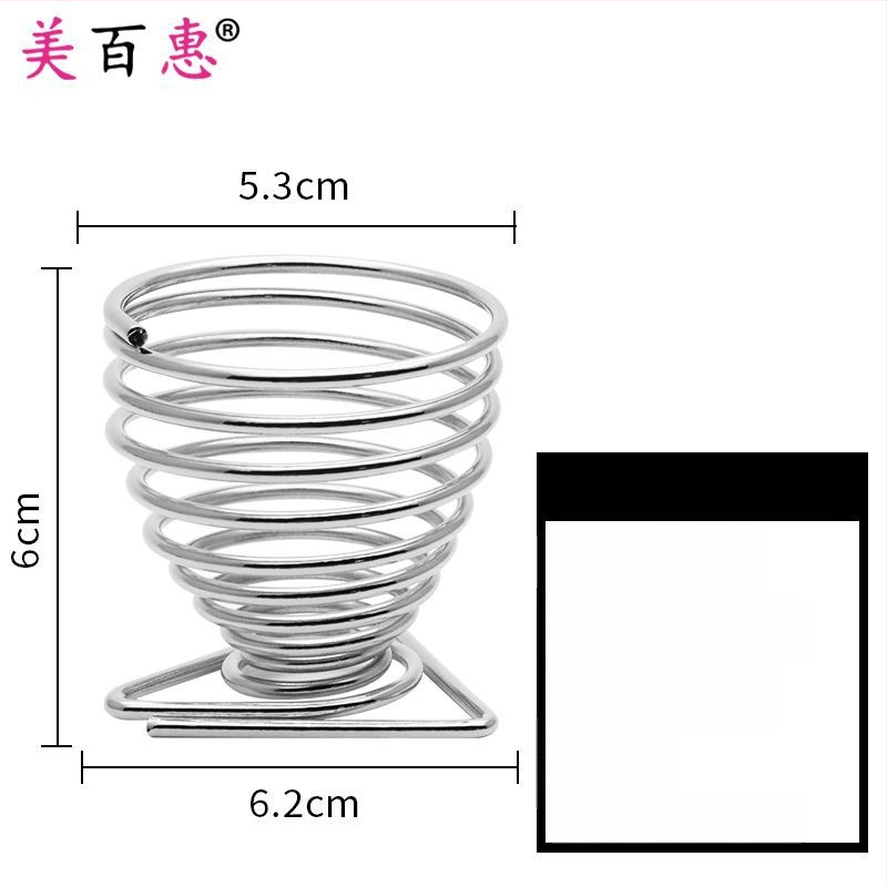 Pudrų pūtimo laikiklis ir makiažo šepetėlių laikiklis – Anglies plienas, 0.062 kg, Maybewei, Metalo vielos konstrukcija
