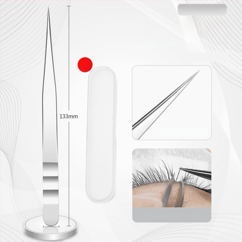 Graftuojančios blakstienų pincetės, nerūdijantis plienas, anti statinės