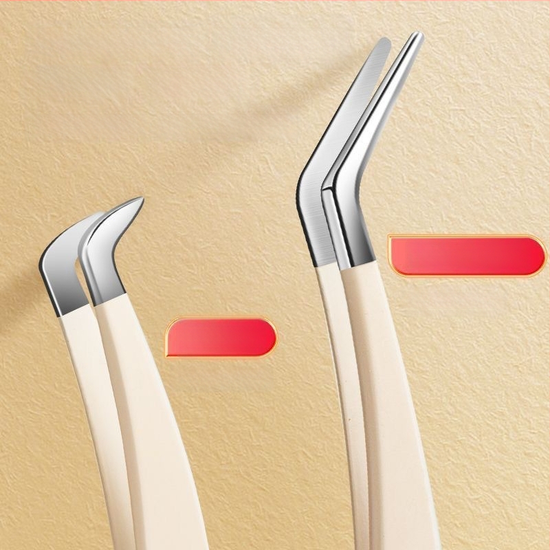 Blakstienų žnyplutės ir įrankių rinkinys blakstienų priauginimui, aukšta tikslumas, nerūdijantis plienas, Six Six Beauty