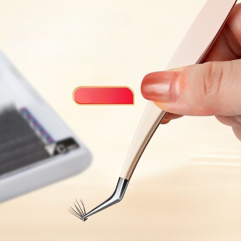 Blakstienų žnyplutės ir įrankių rinkinys blakstienų priauginimui, aukšta tikslumas, nerūdijantis plienas, Six Six Beauty