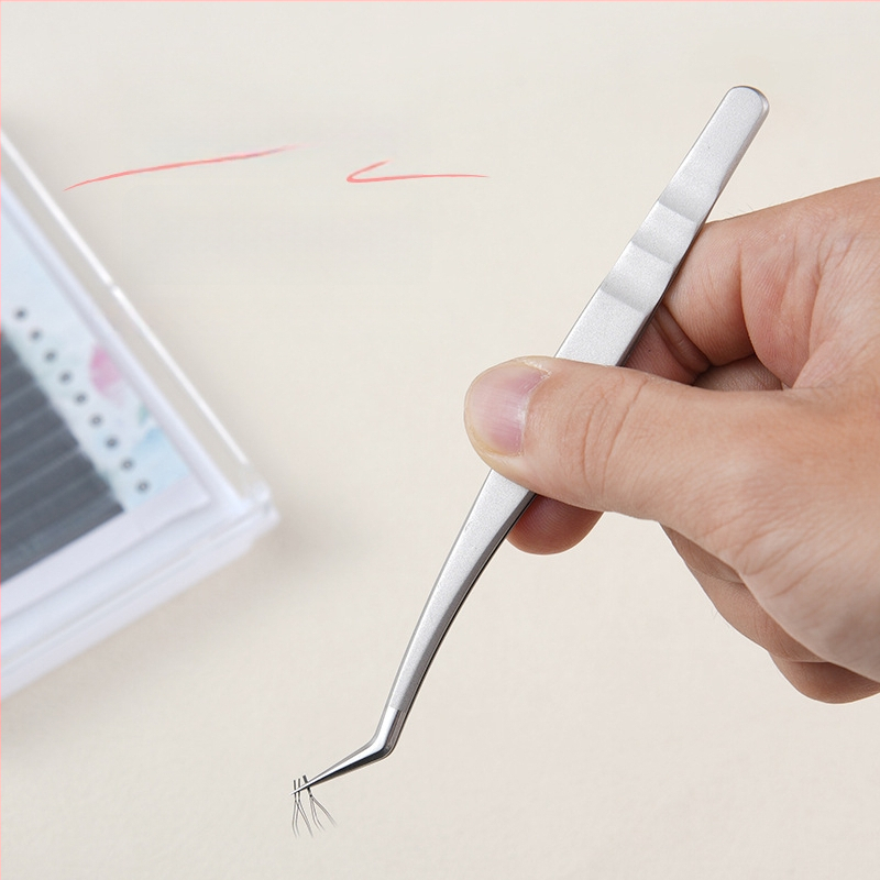 Profesionalios blakstienų pincetės su Feniks dizainu, tikslus tikslumas, nerūdijantis plienas