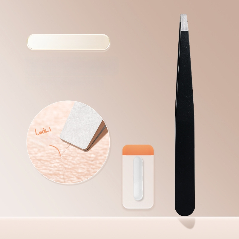 Niliya Augstas precizitātes uzacu pincetes — instrumentu komplekts uzacēm, skropstām un smalkiem matiņiem