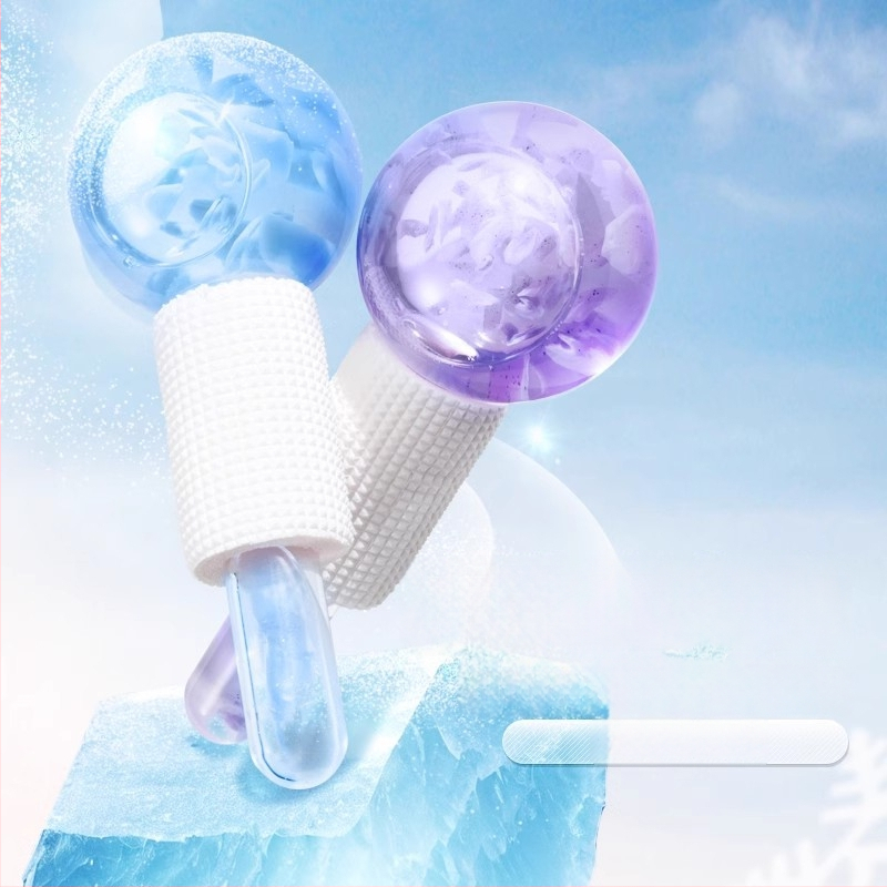 Nilya Grožio prietaisas: Ice Wave Ball ir Beauty Ice Hammer – rankinis masažo įrenginys akims ir veidui su neigiamaisiais jonais, be elektros, kilmė Guangzhou, galiojimo laikas 3 metai