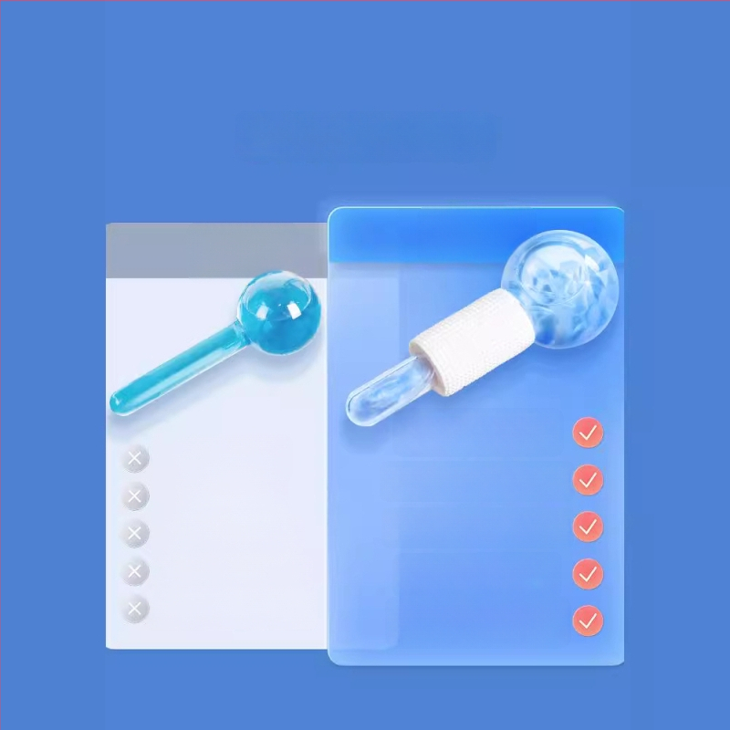 Nilya Grožio prietaisas: Ice Wave Ball ir Beauty Ice Hammer – rankinis masažo įrenginys akims ir veidui su neigiamaisiais jonais, be elektros, kilmė Guangzhou, galiojimo laikas 3 metai