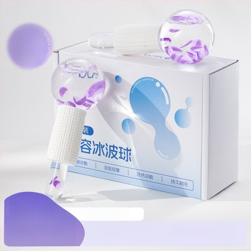 Nilya Grožio prietaisas: Ice Wave Ball ir Beauty Ice Hammer – rankinis masažo įrenginys akims ir veidui su neigiamaisiais jonais, be elektros, kilmė Guangzhou, galiojimo laikas 3 metai