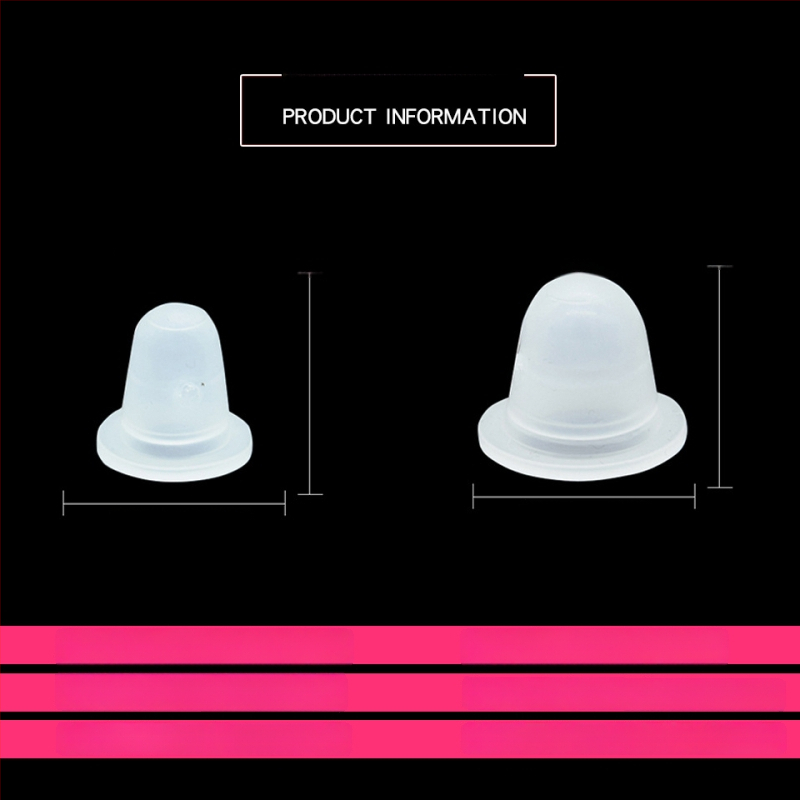 Siliconinis U formos tatuiruočių pigmentų puodelis, skirtas antakiams, akims ir lūpoms; pakuotė 500 vnt