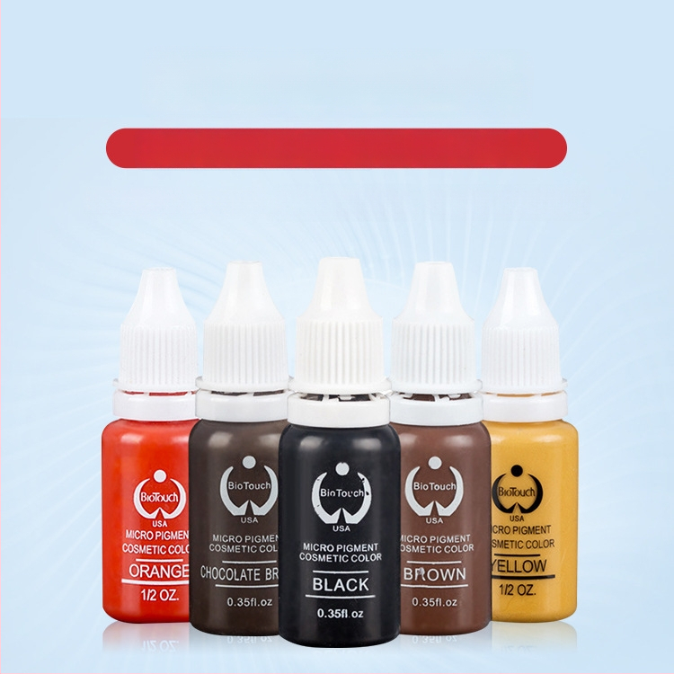 Praktinis pigmentas tatuiruotėms antakiams, lūpoms ir akių kontūro (25 g) – suderinamas su tatuiravimo mašinėle ir rankiniu rašikliu