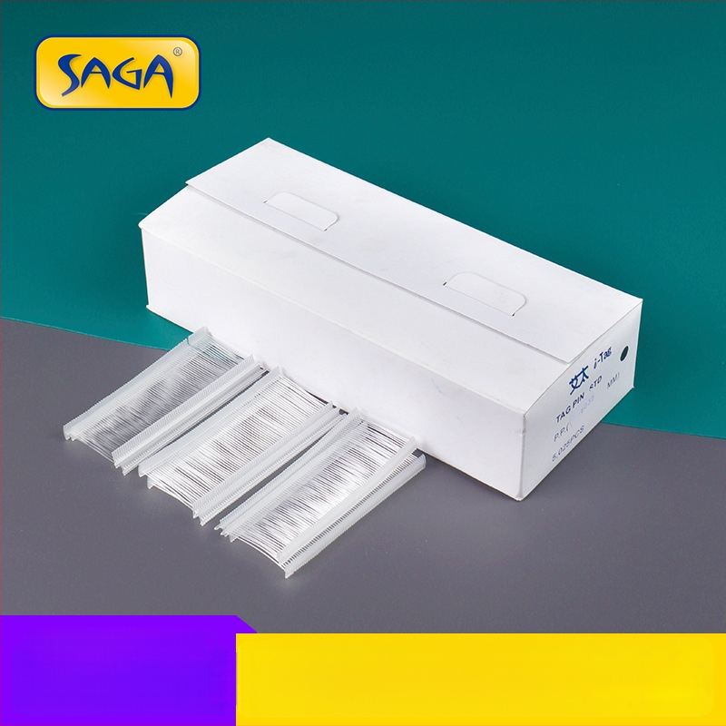 I-tüüpi liimnõel etikettide jaoks – riietele ja mütsidele, PP-materjal, kaubamärk Aitai, 5000 tk karbis