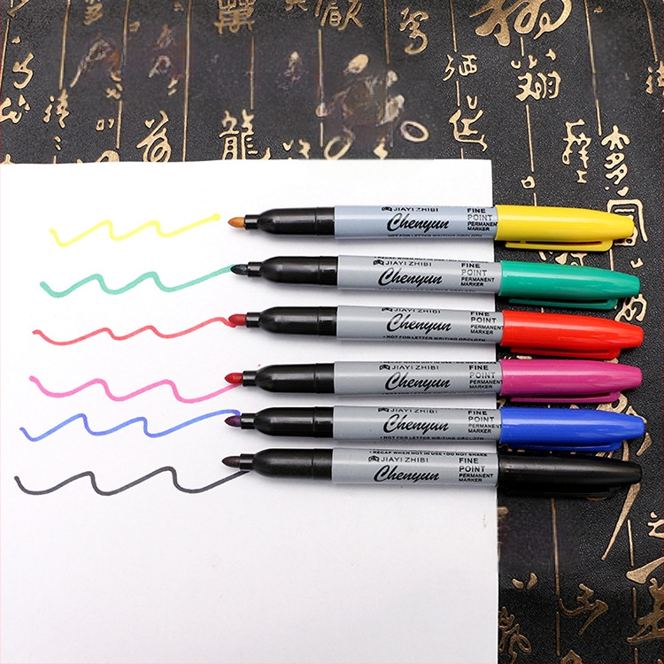 Fun Tatuiruočių markeriai rinkinys – aliejaus pagrindu veikiantys markeriai tatuiravimui ir grožiui