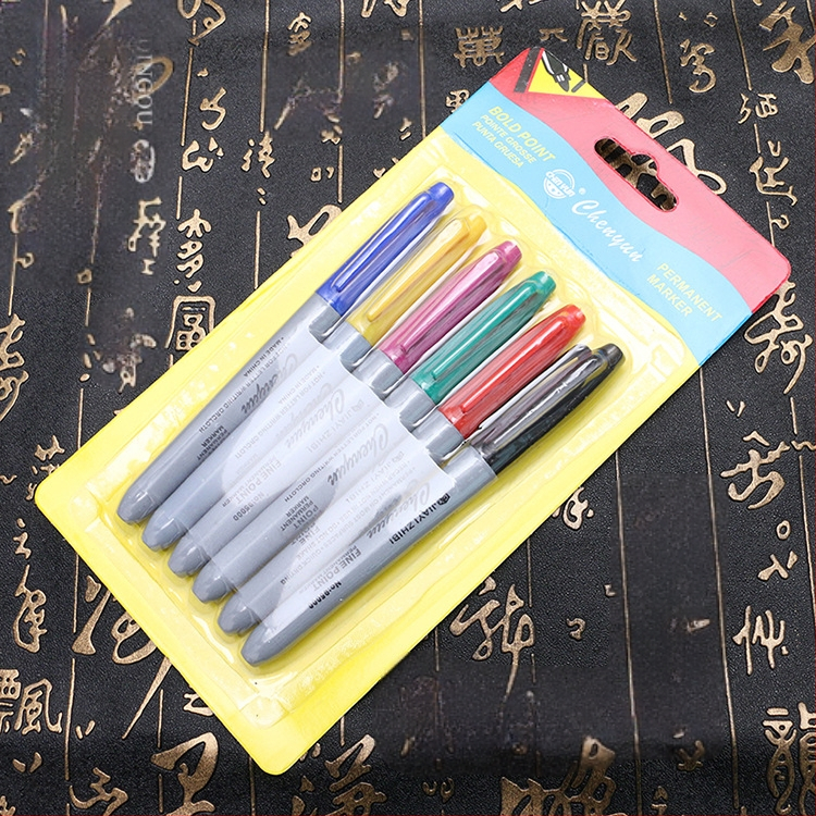 Fun Tatuiruočių markeriai rinkinys – aliejaus pagrindu veikiantys markeriai tatuiravimui ir grožiui