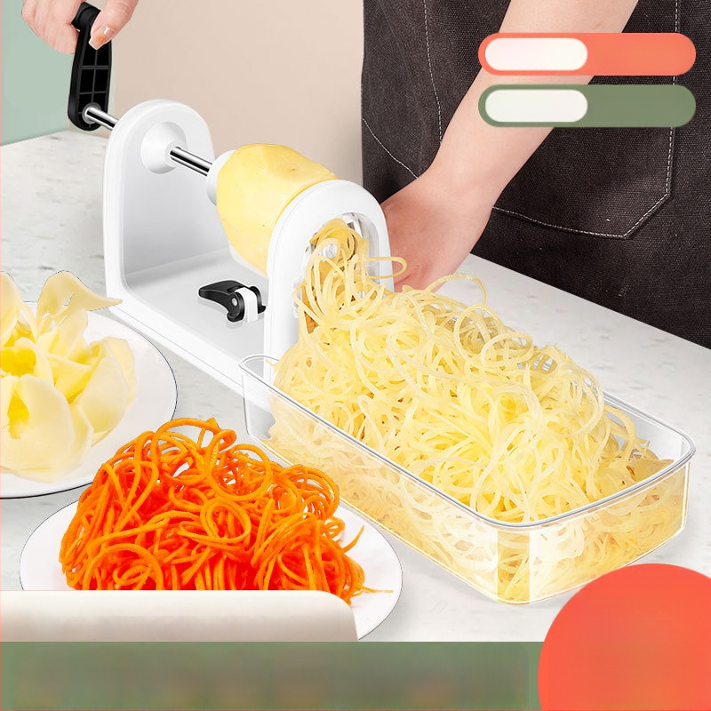 AKL Daugiafunkcinis rankinis tarkavimo įrankis bulvėms ir daržovėms – korpusas ABS/PS/TPR, 420J2 plieno ašmenys