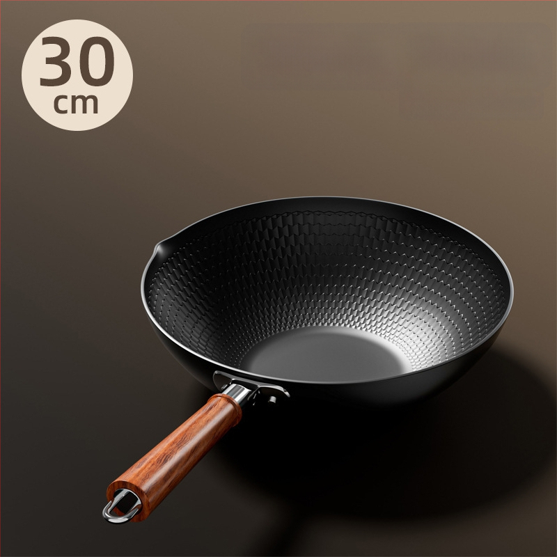 Ketaus wokas su nelipniu paviršiumi, su vienu dugnu, suderinamas su visomis viryklėmis