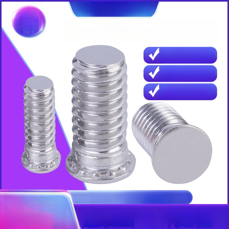 Rivnut su išorine vija, iš 304 nerūdijančio plieno, paviršiaus apdorojimas: valymas ir pasyvacija, prekės ženklas Fine snail, standartas QIB/IND