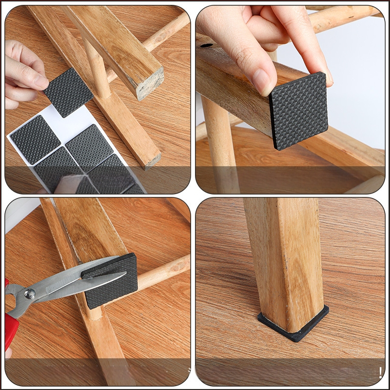 EVA putų lipnūs kilimėliai stalui ir kėdėms, anti-slip, sugeria šoką ir atsparūs dilimui