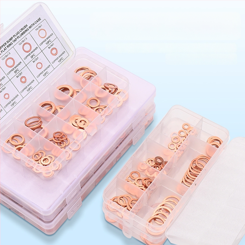 Plokščios varinės tarpinės jūros naudojimui – Medžiaga: varis; Pritaikymas: jūra; Standartas: 6-22