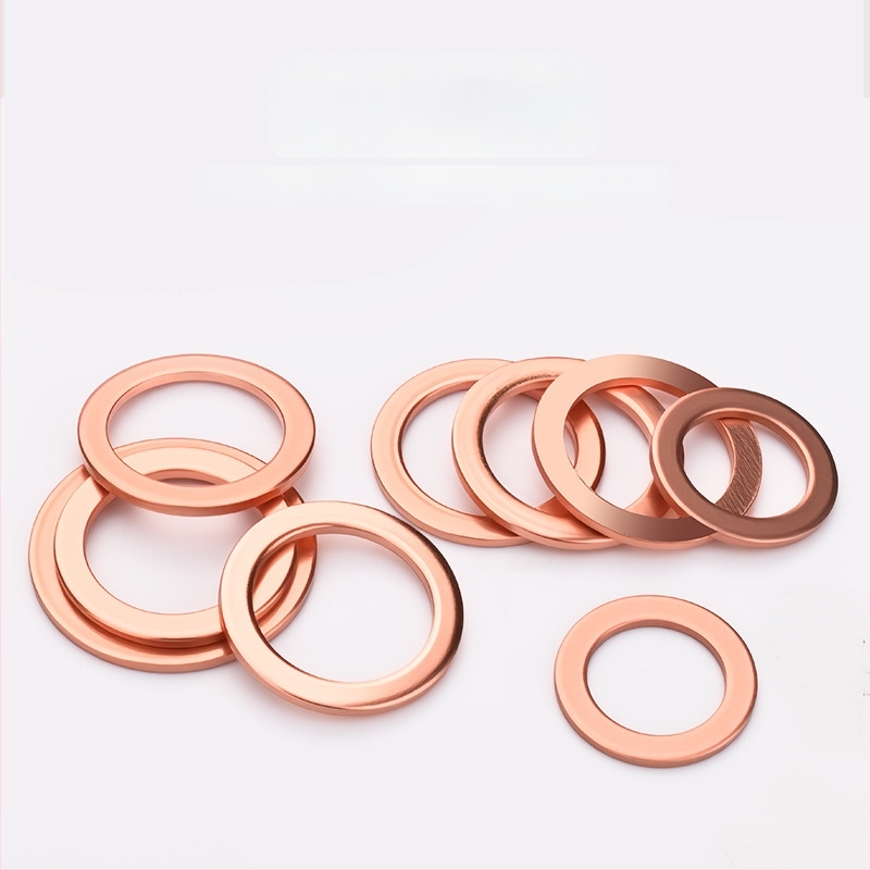 Plokščios varinės tarpinės jūros naudojimui – Medžiaga: varis; Pritaikymas: jūra; Standartas: 6-22