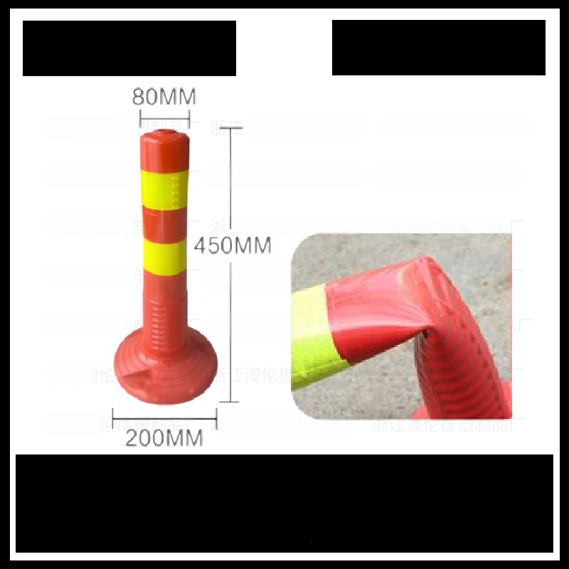 Hoiatustulp, PU elastne, isolatsioonipost, piirdelemendi lisavarustus, bränd Aolun