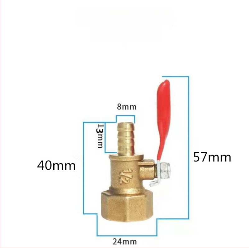Vandens valymo įrenginio ištuštinimo vožtuvas, integruotas vario ir nerūdijančio plieno kubinis vožtuvas su srieginiu jungtimi, vieno sujungimo dizainas, atmosferinis slėgis, pritaikomas apdorojimas
