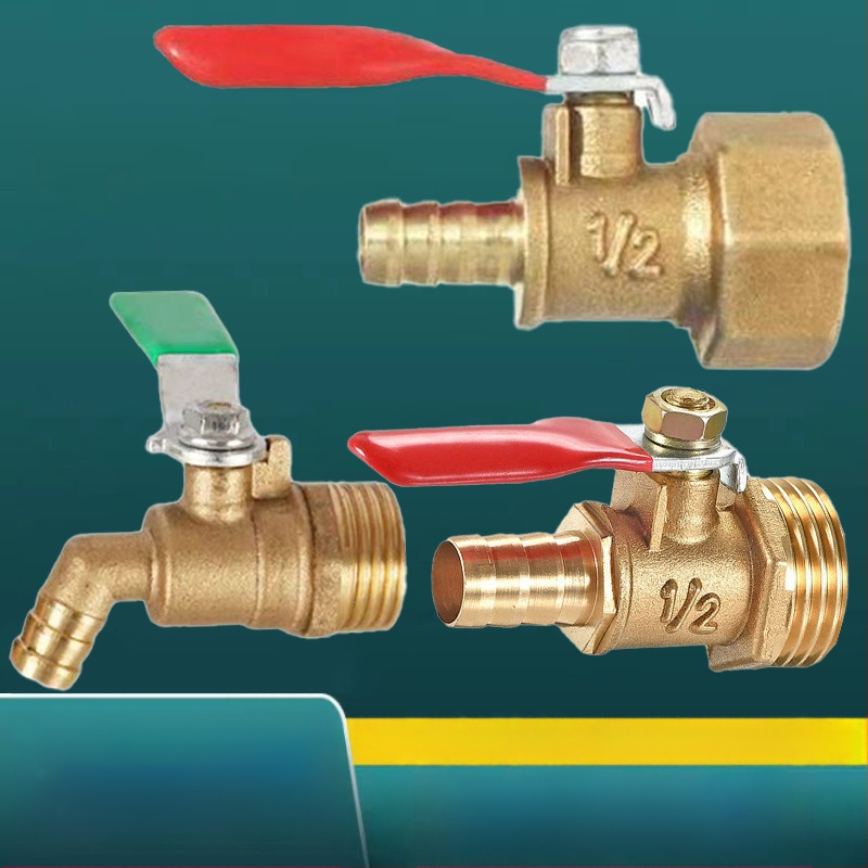 Vandens valymo įrenginio ištuštinimo vožtuvas, integruotas vario ir nerūdijančio plieno kubinis vožtuvas su srieginiu jungtimi, vieno sujungimo dizainas, atmosferinis slėgis, pritaikomas apdorojimas