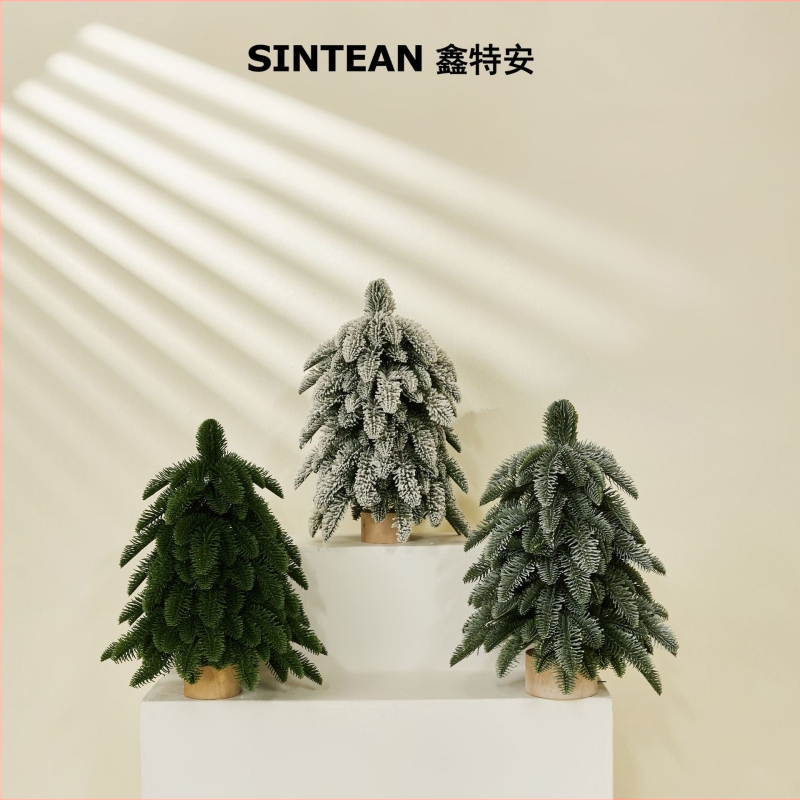 Kalėdinė eglutė Xinte, PE medžiaga, pusiau mechaninė konstrukcija, skirtas staliniam naudojimui